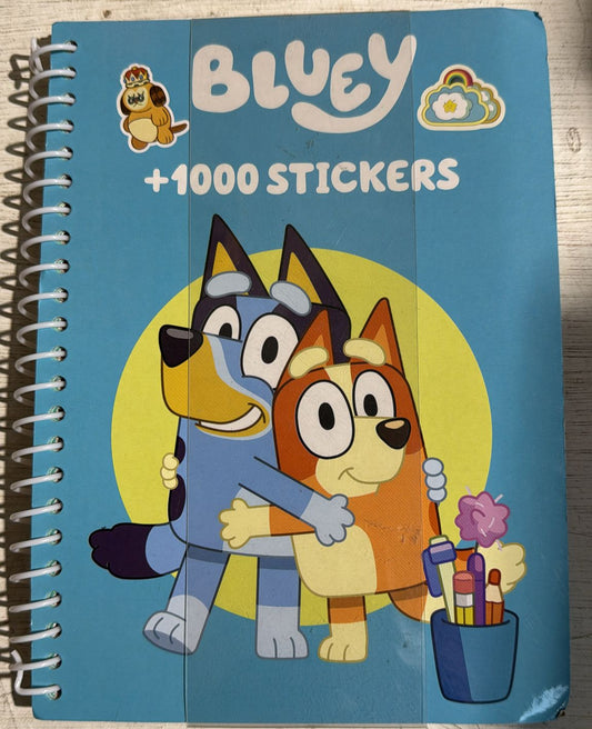 Bluey Sticker Book for Kids with 28 Sticker Sheets Over 1000 Stickers