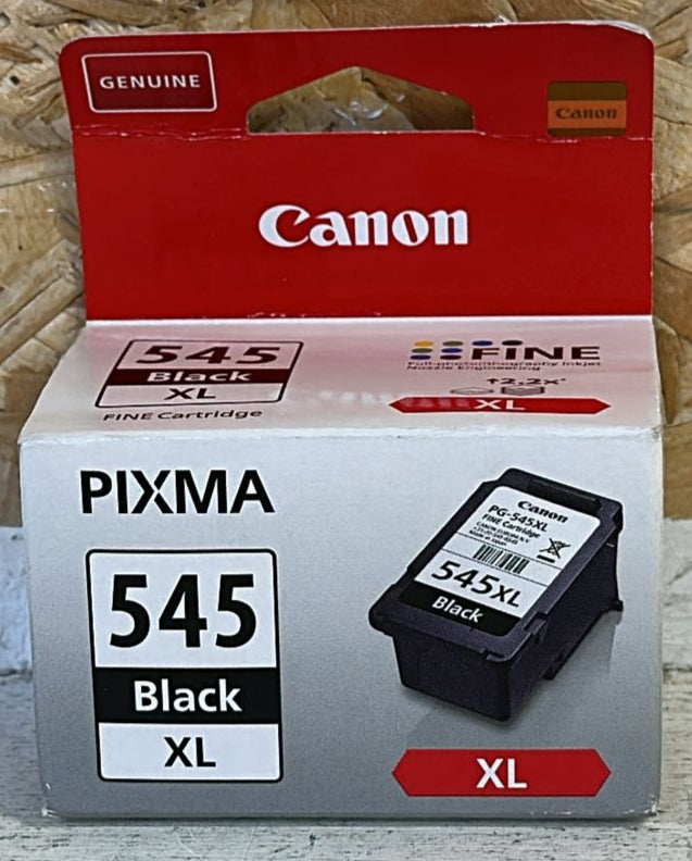 Canon Ink - PG-545XL High Yield Genuine Black Printer Ink Cartridge