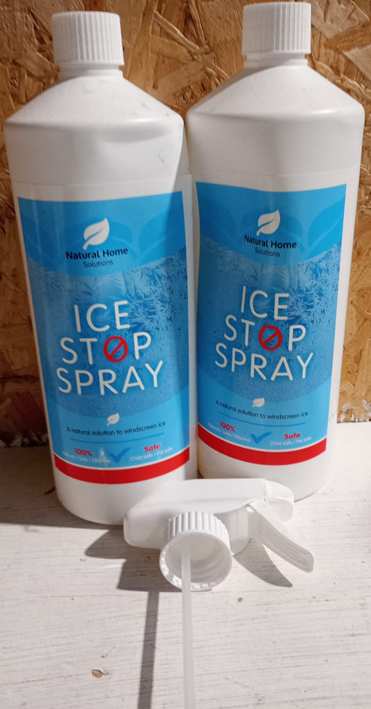 Ice Stop Ice Prevention Spray Car Windscreens Night Before Pre Icer Spray 2 Pack