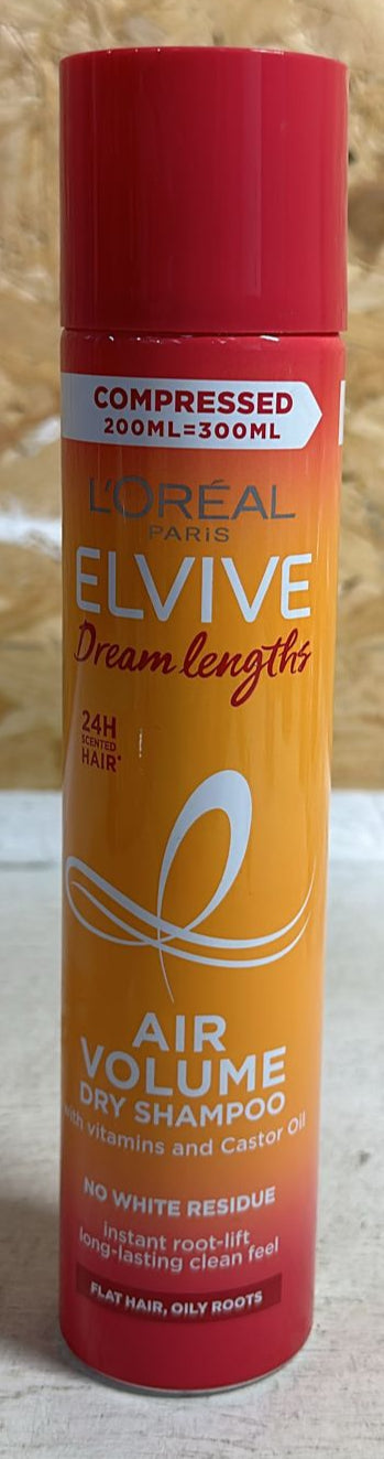 L'Oreal Elvive Dream Lengths Air Volume Dry Shampoo 200ml