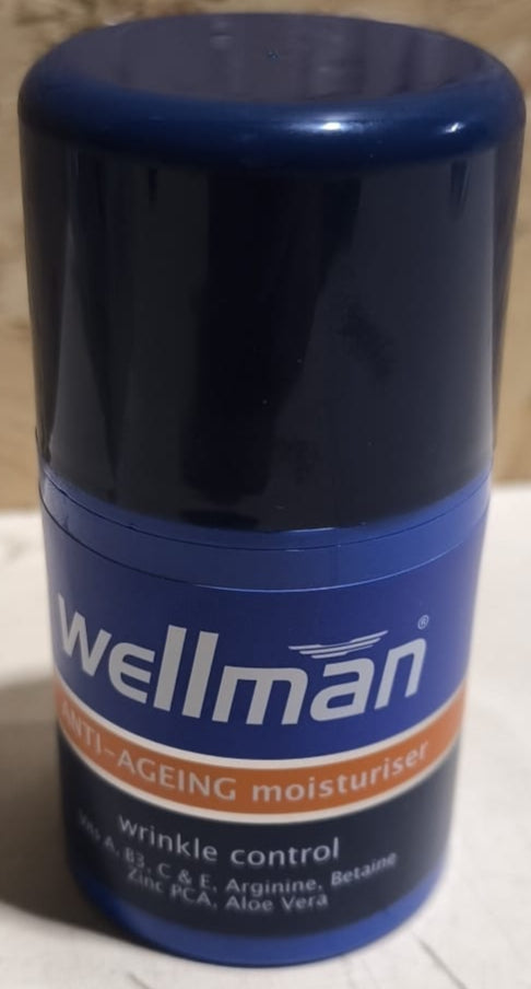 Vitabiotics Wellman Anti-Ageing Moisturiser - 50 ml, Pack of 1