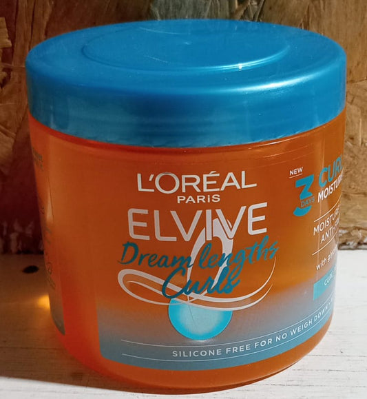 Loreal Paris Elvive Dream Lengths Curls 3 Days Moisturising Styling Gel 400 ML