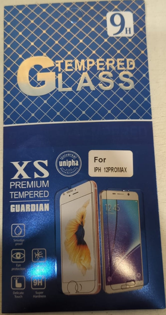 Unipha 9H Tempered Glass for iPhone 12 Max