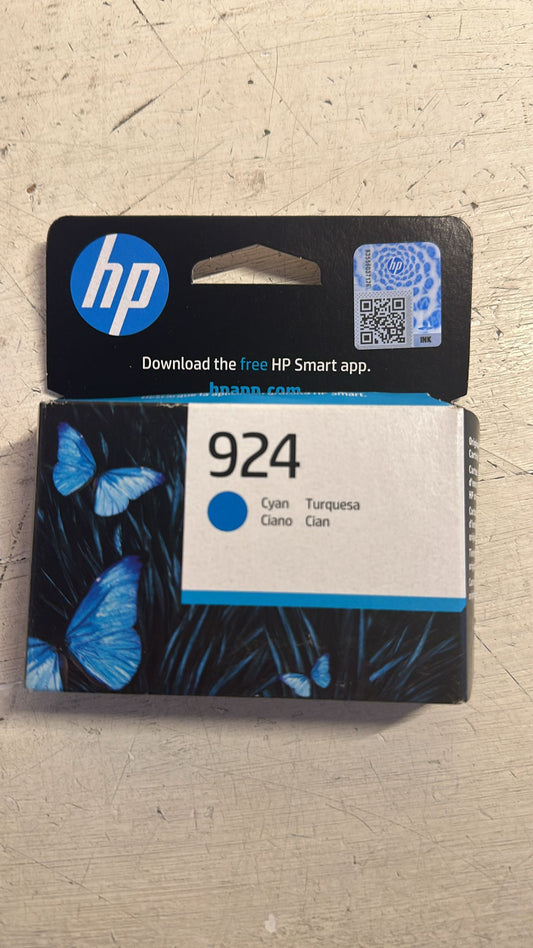 HP 924 Cyan Original Ink Cartridge