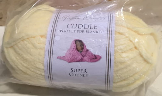 Utopia Crafts Cuddle Super Chunky Chenille Soft Yarn